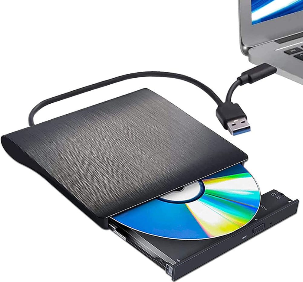 High-Speed USB 3.0 Type C External DVD Drive New CD