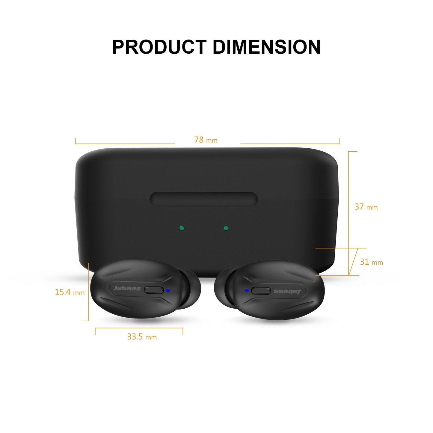 Beeing - The Cutting-Edge True Wireless Earbuds With Qi-Enabled Wireless Charging Case