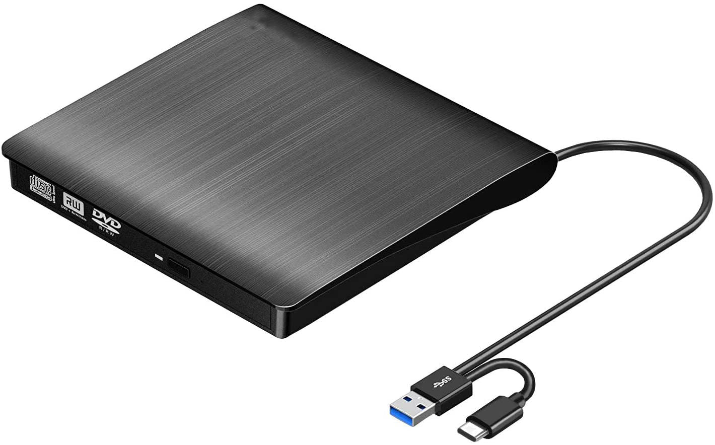 High-Speed USB 3.0 Type C External DVD Drive New CD