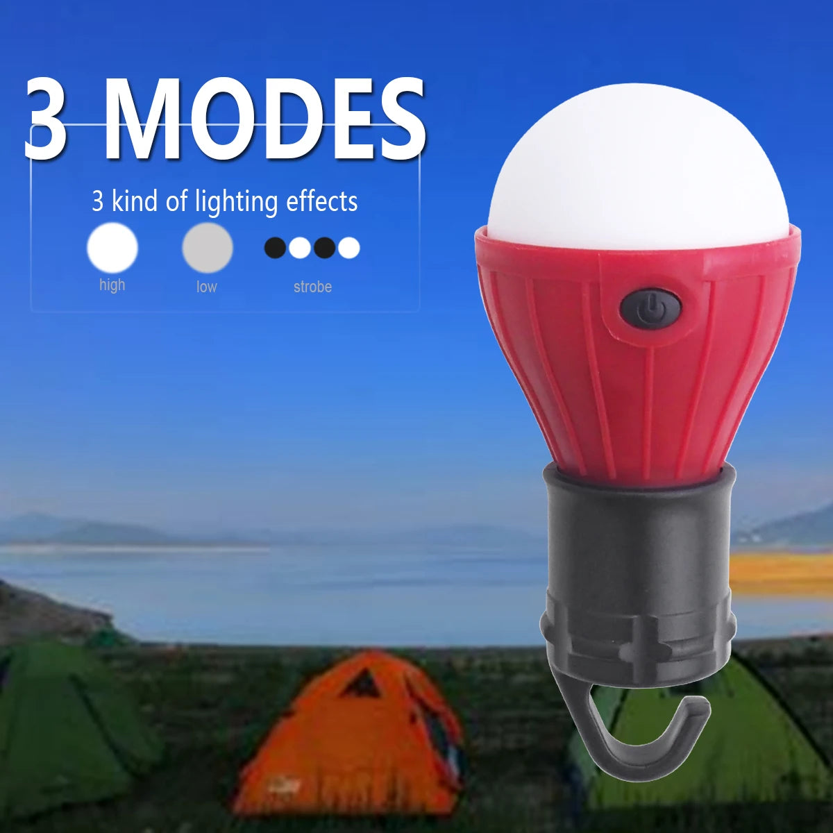 Portable LED Lamp Bulb Camping Light Emergency Light