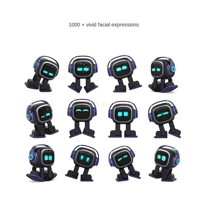 Emo Intelligent Robot Pet Toy Emo Sound Player Ai Puzzle Electronic Action
