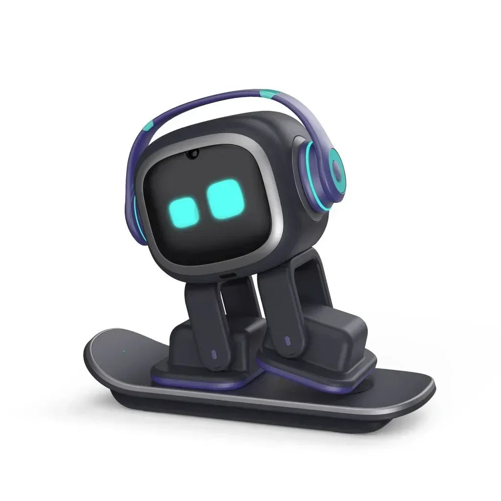 Emo Intelligent Robot Pet Toy Emo Sound Player Ai Puzzle Electronic Action