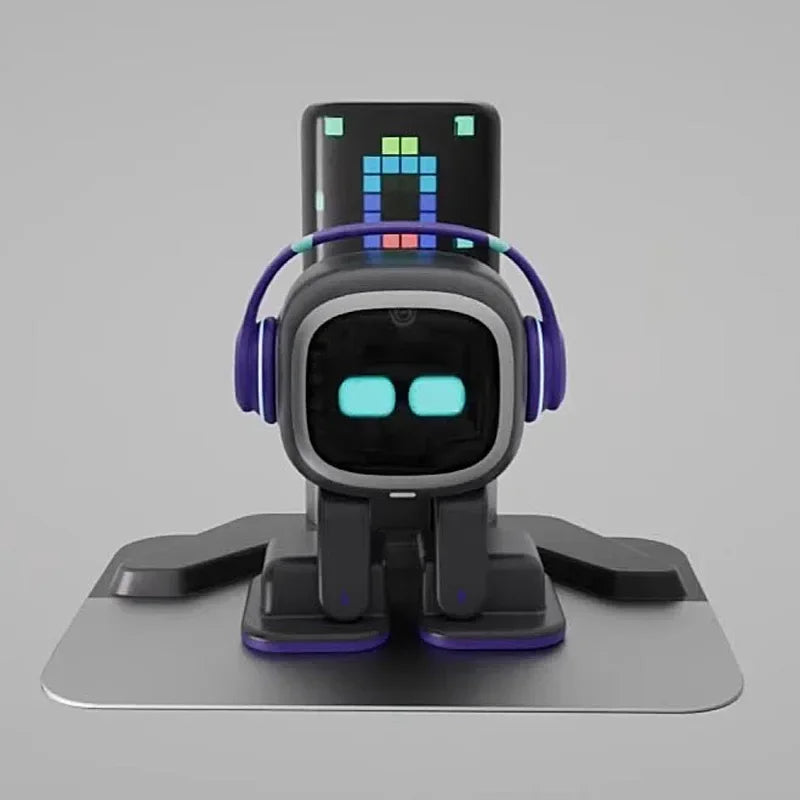 Emo Intelligent Robot Pet Toy Emo Sound Player Ai Puzzle Electronic Action