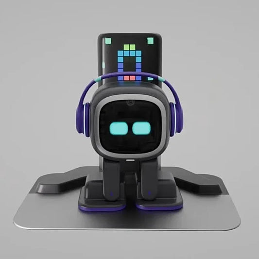 Emo Intelligent Robot Pet Toy Emo Sound Player Ai Puzzle Electronic Action